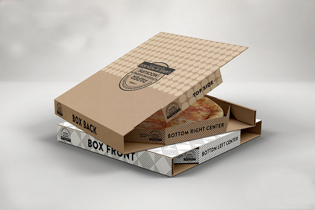 Các dạng bánh pizza cần có những mẫu vỏ hộp giấy đa dạng kích thước vừa vặn với sản phẩm