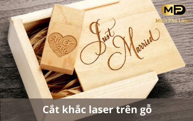 Nắt khắc laser trên gỗ tại quận Đống Đa