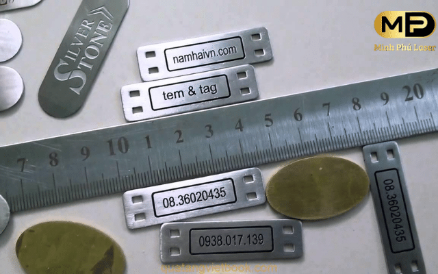 Công nghệ khắc chữ nổi trên kim loại