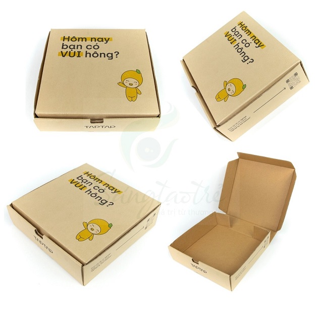 Các mẫu hộp đựng bánh pizza giúp bảo vệ sản phẩm tốt hơn khi vận chuyển đến tay khách hàng